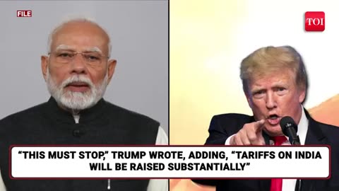 Trump_RAGES_As_India_Refuses_To_Stop_Buying_Russian_Oil;_SLAPS_More_Tariffs___‘They_Don’t_Care’