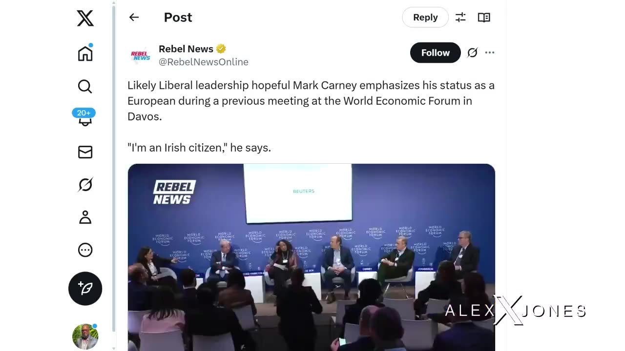 Mark Carney - not a Canadian citizen