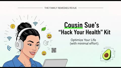 Cousin Sue Tackles Auntie Hacks for Health