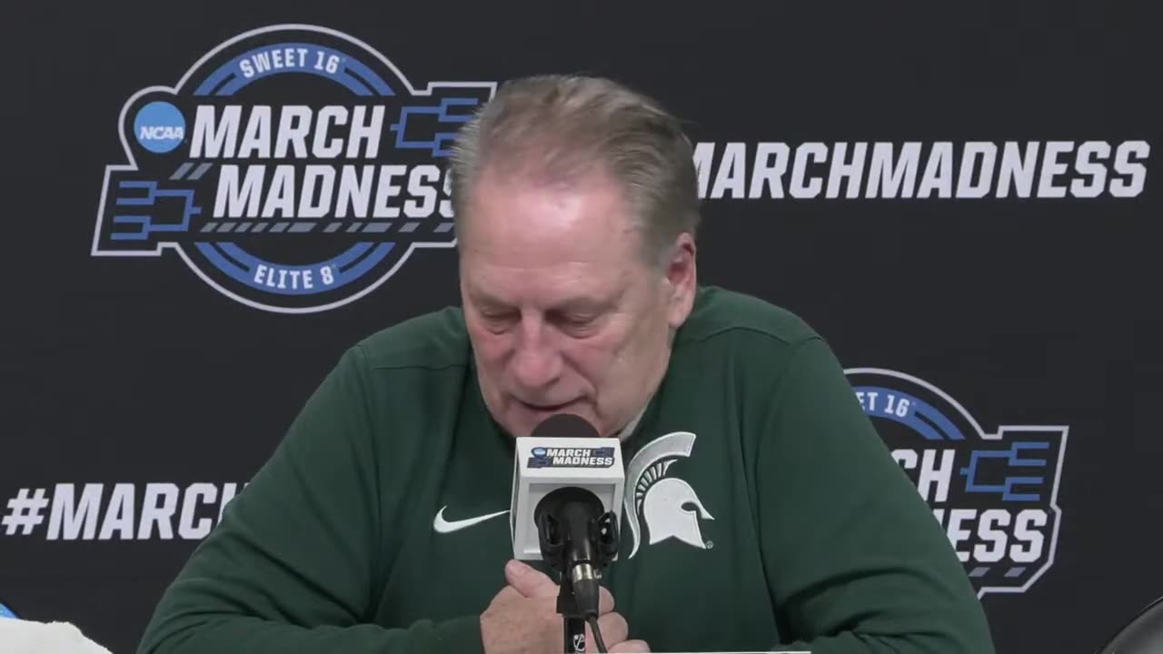 Michigan State Elite Eight Postgame Press Conference