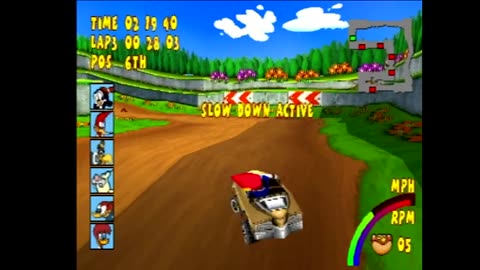 Woody Woodpecker Racing Race4