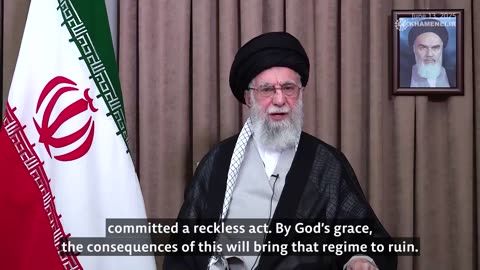 Imam Khamenei’s televised message following the Zionist regime's attacks