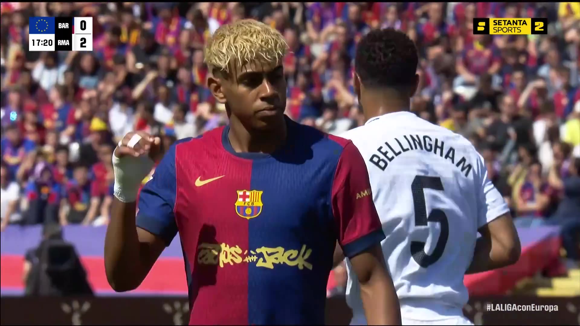 Barcelona vs Real Madrid 4-2 xx first half