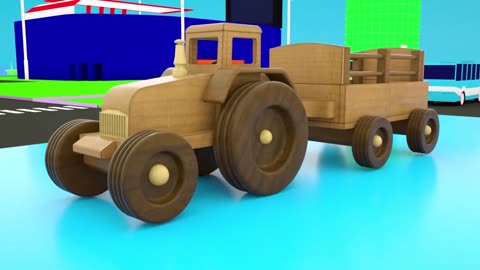 Colored container with cars - Surprise Egg