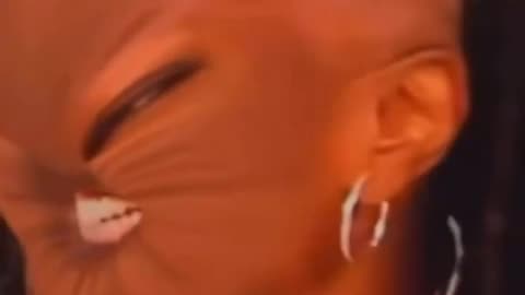 Whoopi Goldberg with a face filter