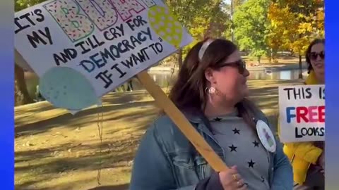 No Kings Protester wishes President Donald Trump dead on her birthday
