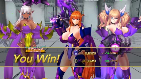 Onisaki leads the Purple Water Fire Ice Team vs Emily team pvp Action Taimainin
