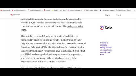 Wacko liberals call Body Mass Index 'racist'