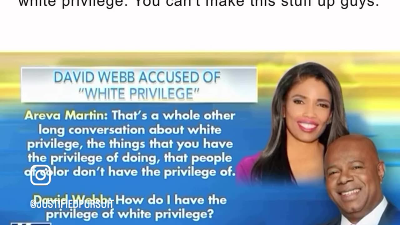 CNN analyst accuses black male host of having white privilege.
