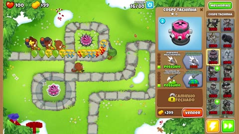 Bloons TD 6 Ape Field Hard Round 16
