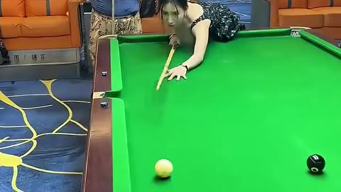 "He Really Did That With a Cue Stick?! 🎱😂"