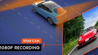 ROVE R2-4K DUAL Dash Cam Front and Rear, STARVIS 2 Sensor, FREE