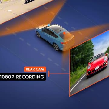 ROVE R2-4K DUAL Dash Cam Front and Rear, STARVIS 2 Sensor, FREE