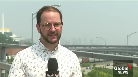 Montreal air quality worst in the world on Saturday because of wildfire smoke
