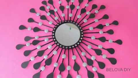 HOME DECOR DIY ＊ WALL hanging CD (DVD) box craft ideas ＊ How to make wall decor from waste materials