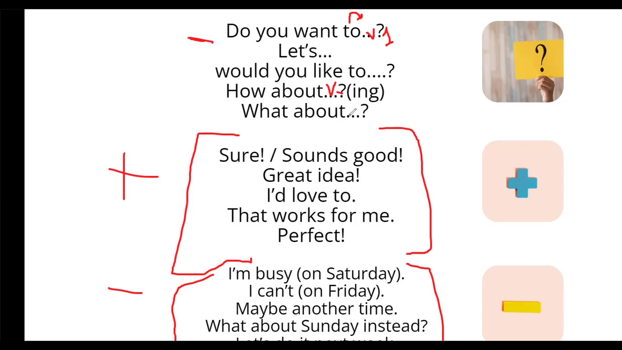 Making Plans with friends(15)