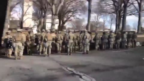 National Guard was deployed to secure the overthrow of the United States government