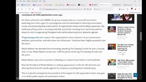 Soros-Funded Media Matters Files for Bankruptcy