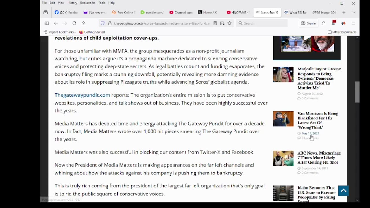Soros-Funded Media Matters Files for Bankruptcy