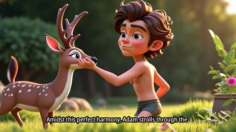 🌿 The Story of Adam and Eve | Bible Story for Kids 🌿 #BibleStoriesForKids #ChristianKids