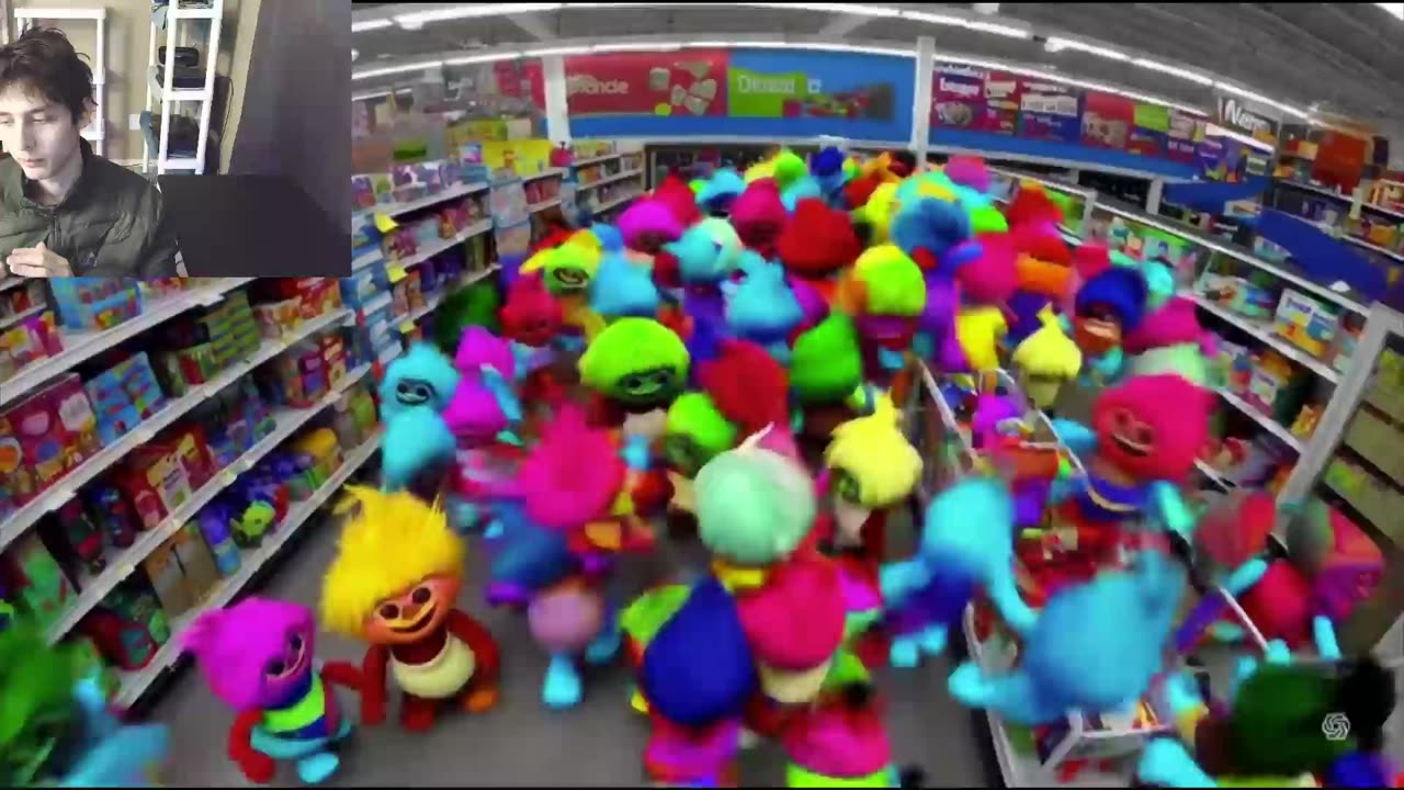 Over 30 Fictitious Trolls Roam Around A Walmart Supercenter Fake Strange Video With Live Commentary