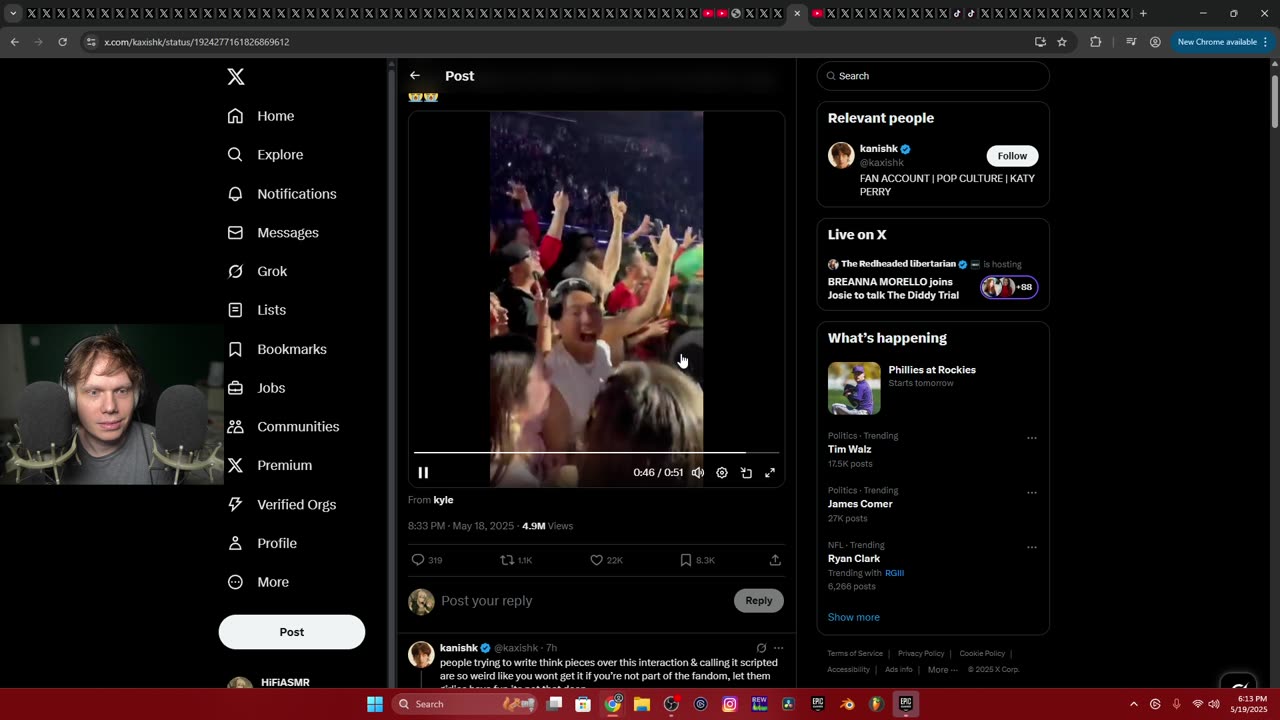 katy perry calling out a fan who keeps an eye on her husband im crying😭😭