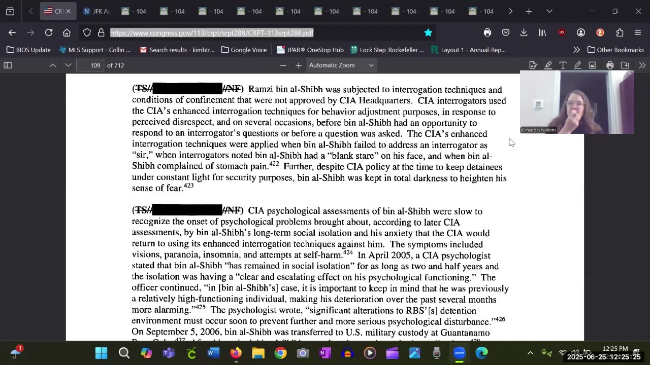 V 15 Senate Torture Report