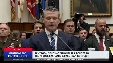 Pentagon sends more U.S. forces to Middle East amid Israel-Iran conflict