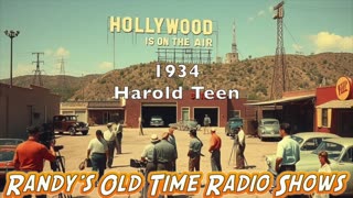 1934 Hollywood Is On The Air Harold Teen