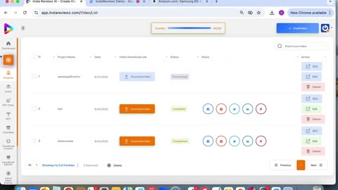 instareviewz Demo: A.I. app that auto-creates trust-building, high-converting product reviews 1 min