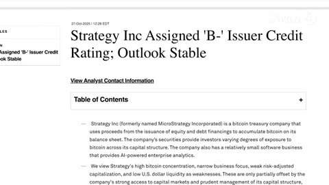 BREAKING: S&P Exposes How Wall Street Still MISREADS Bitcoin 🚨