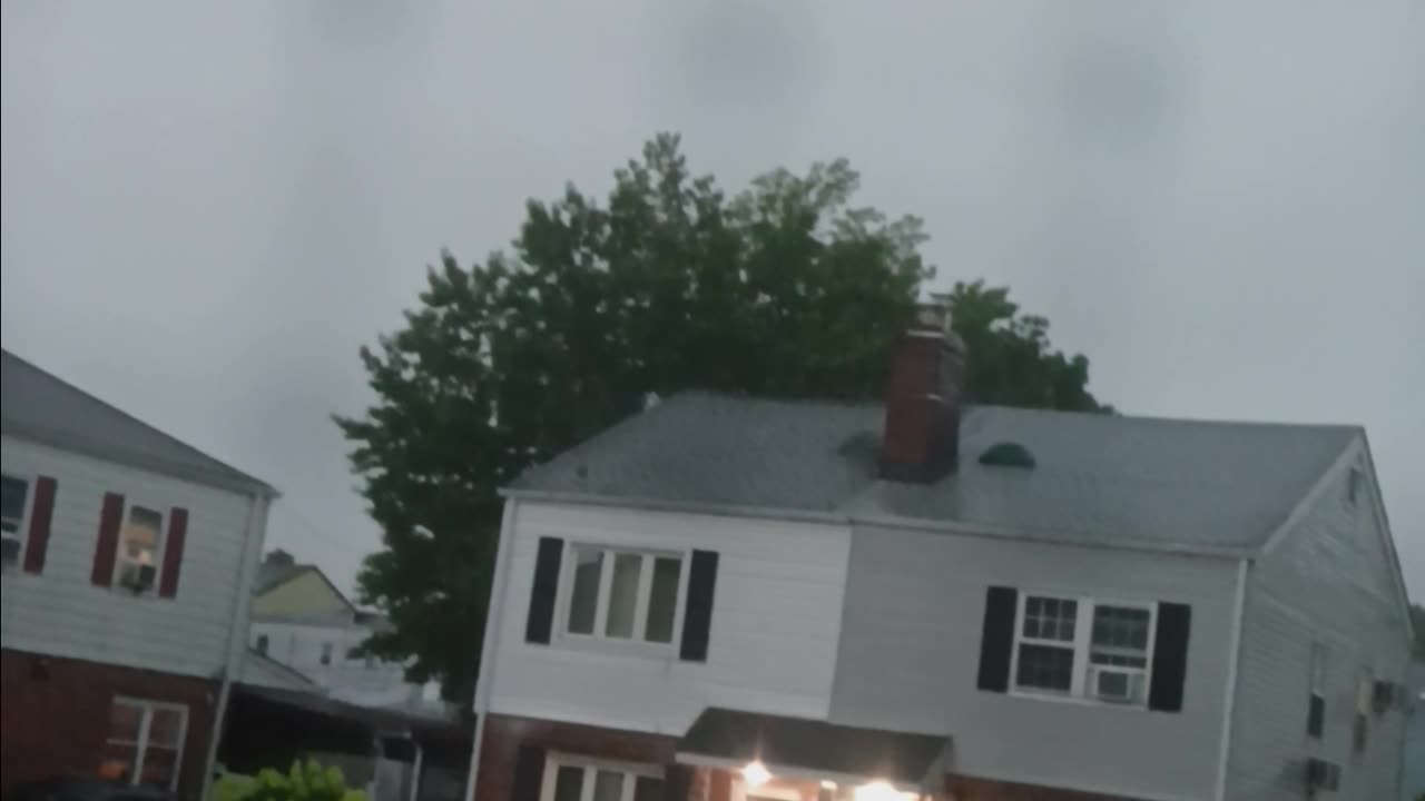 Thunder and lightning