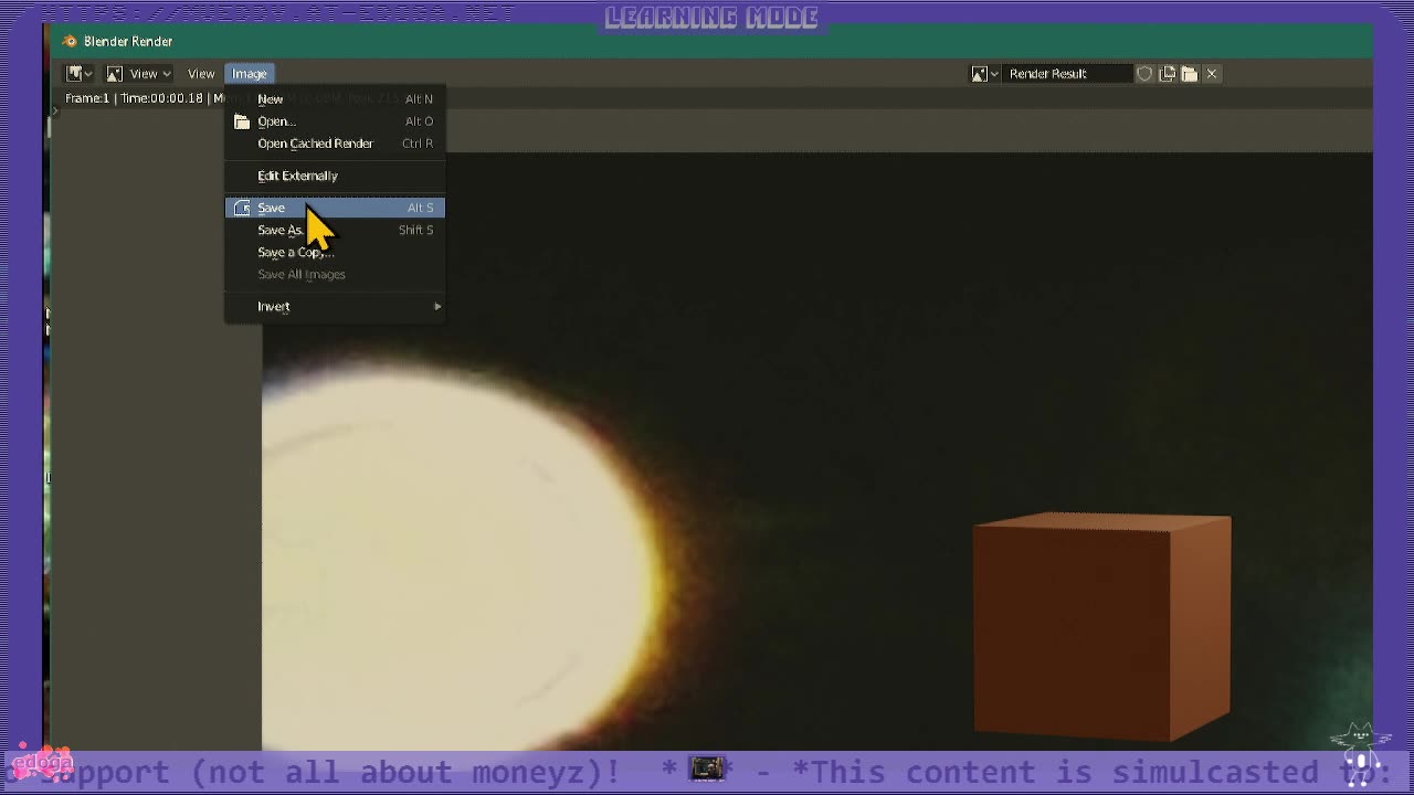 Blender on DAY 6 3D CG #B3D - Live RECAP
