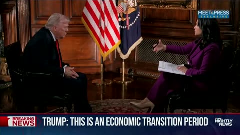 President Donald Trump: "Some people on Wall Street say that we're going to have the greatest economy in history. Why don't you talk about them???"