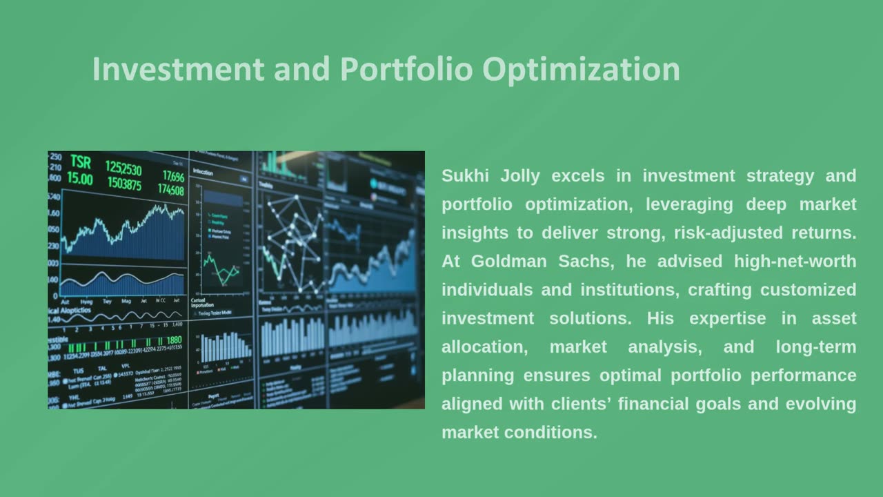 Sukhi Jolly: Corporate Finance and Leadership Expert