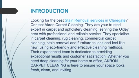 Best Stain Removal services in Claregate