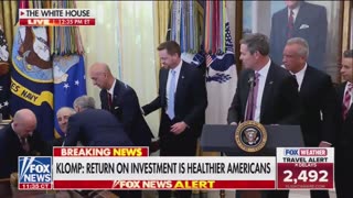 Pharma Exec Passes Out in Oval Office as Dr. Oz Rushes to His Aid