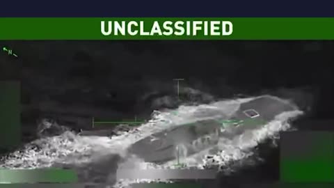 White House releases military hit that took out narcoterrorist submarine