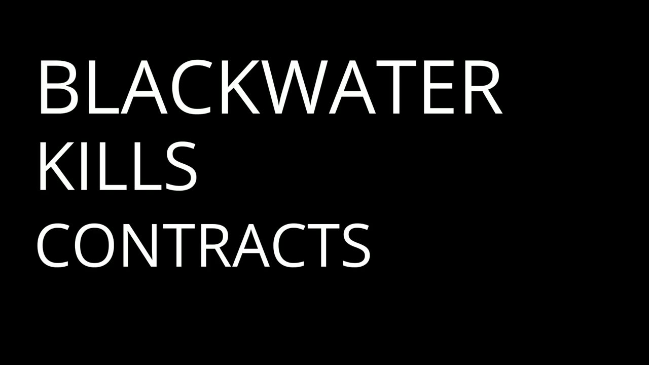 Blackwater's Shadow: Profit, Power, and the Price of War - Part 8