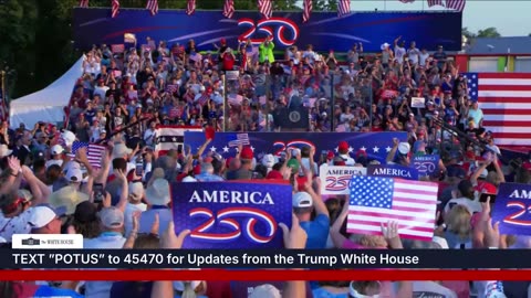 President Trump Participates in the Salute to America Celebration