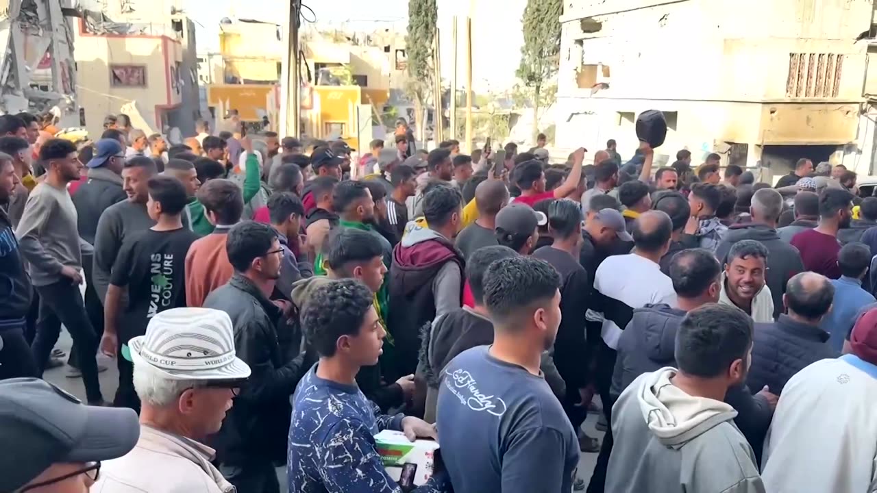 Hundreds of Palestinians in Gaza protest against Hamas