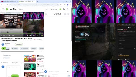 BONNIE BLUE X ANDREW TATE AND XP GRINDING BO6