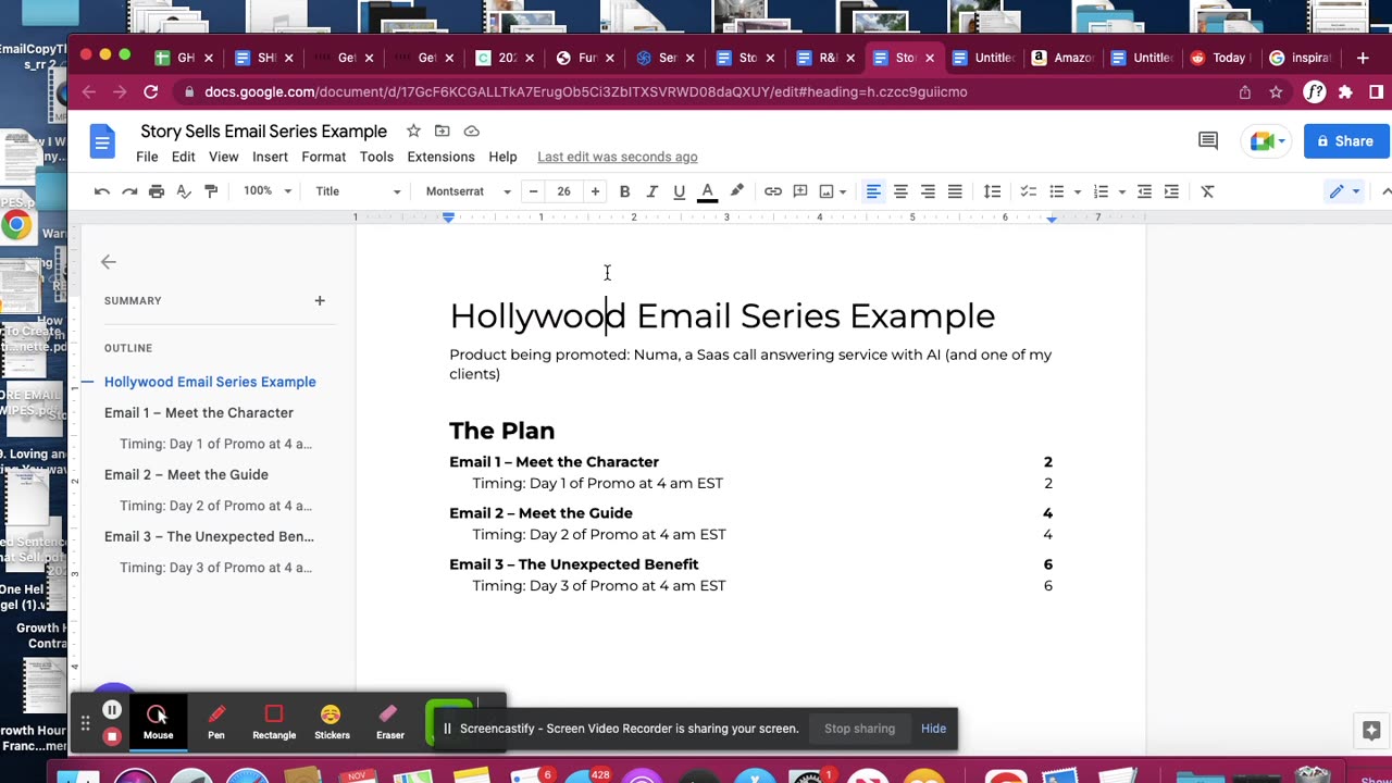 TV Show Email Sequence Training