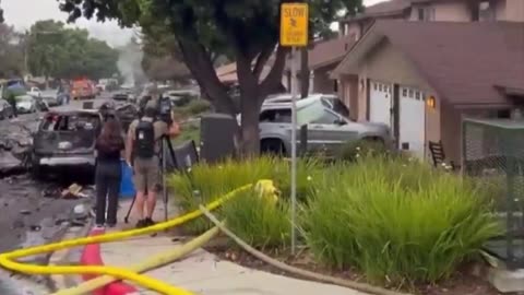 The crash struck one of the largest military housing complexes in the world