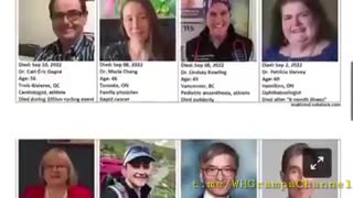 A list of 132 Canadian doctors who have died since the rollout of COVID-19