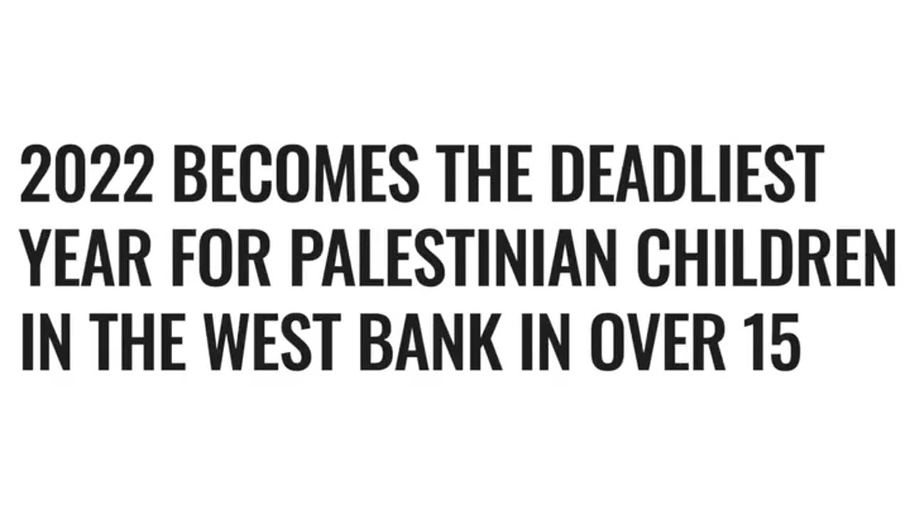 Israel is doing WHATT to Palestinian children?!?!!