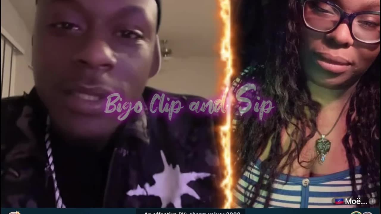 Moet lines Finesse n rambles on in her mental psychosis 8/3/35 #bigoclipandsip