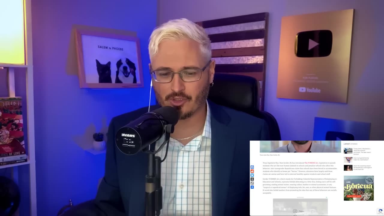 MAGA Proposes FURRY BAN In Texas To Stop ‘NON-HUMANS’ _ The Kyle Kulinski Show