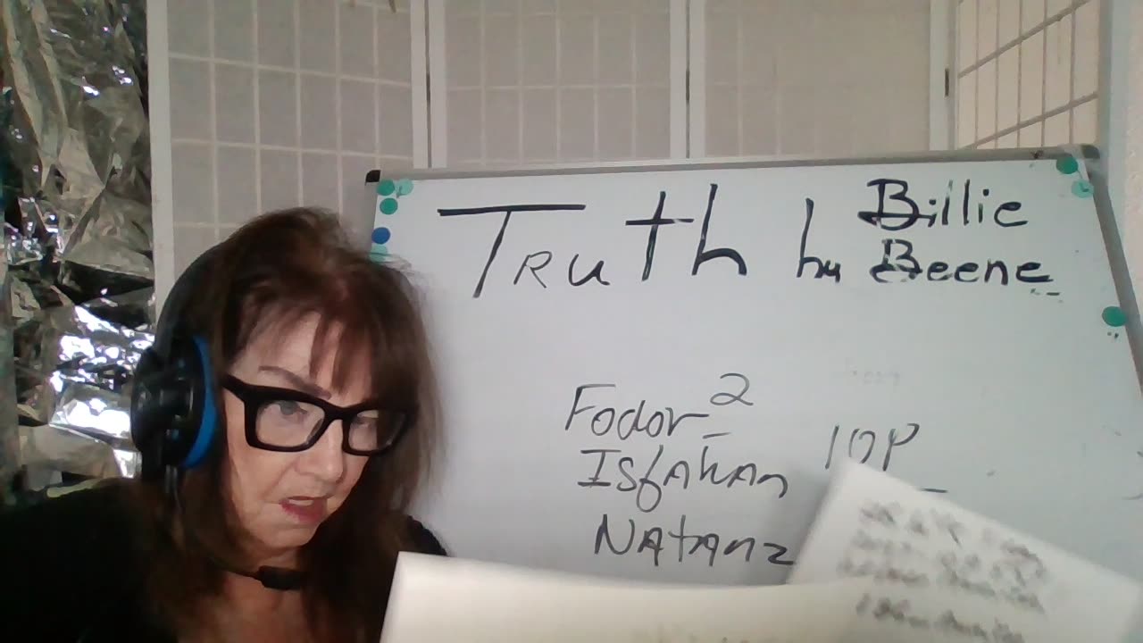62125-8PTRUTH BY BILLIE BEENE PRES T- ADDRESS THE NATION 10P EST! US HITS IRAN! PLANES HEADED HOME!