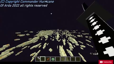Testing Ultima blade in titans mod